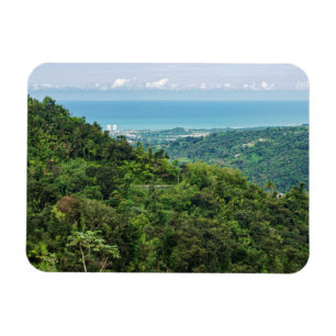 Magnet Flexible Aérien de Porto Rico côtière à el yunque