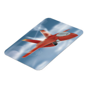 Magnet Flexible Aéronef à réaction militaire