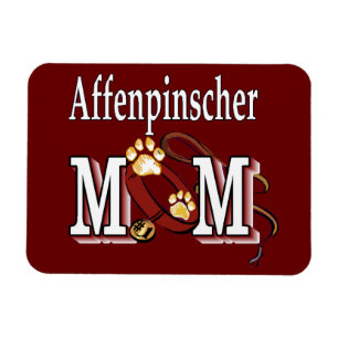 Magnet Flexible Affenpinscher Chien Maman