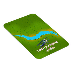 Magnet Flexible Affiche de voyage Loch katrine ecosse