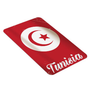 Magnet Flexible Affiche de voyage vintage Tunisie