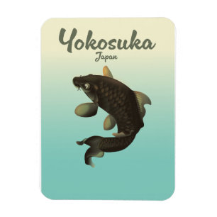 Magnet Flexible Affiche de voyage Yokosuka Japon
