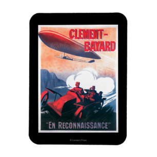 Magnet Flexible Affiche promotionnelle de dirigeable d'Adjudant