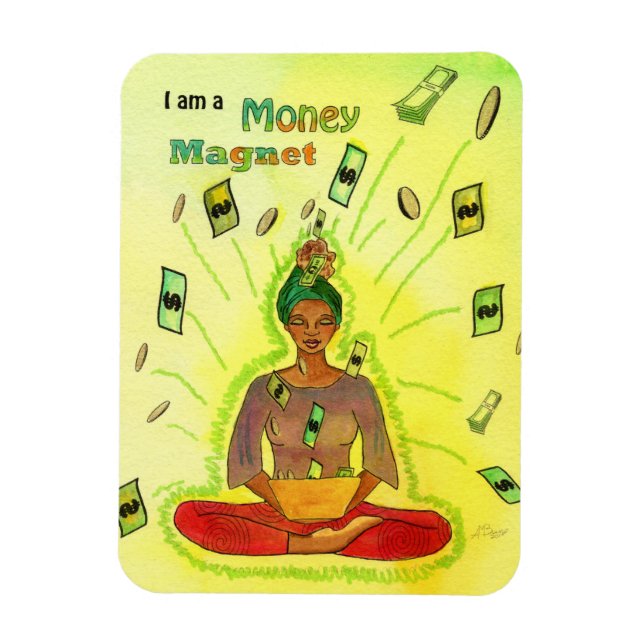 Magnet Flexible Affirmation d'argent (Vertical)