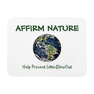 MAGNET FLEXIBLE AFFIRMER LA TERRE NATURELLE