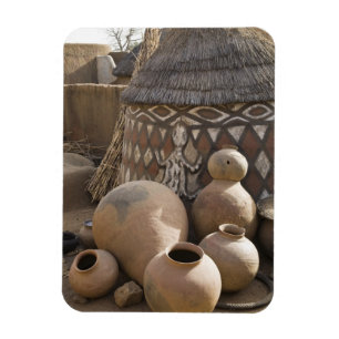 Magnet Flexible Afrique, Afrique de l'Ouest, Ghana, Sirigu. Artisa