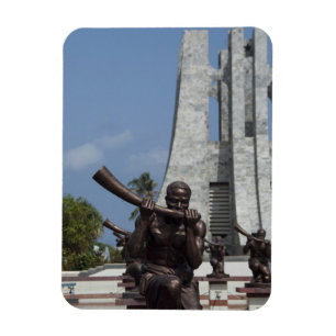 Magnet Flexible Afrique, Ghana, Accra. Mausolée de Nkrumah, final