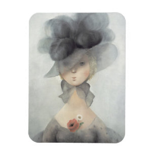 Magnet Flexible Agenouillements de Mme 2597 désir devant