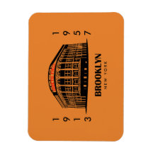 Aimant 3x4 'Ebbets Field'