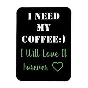Magnet Flexible Aimant à dire du café