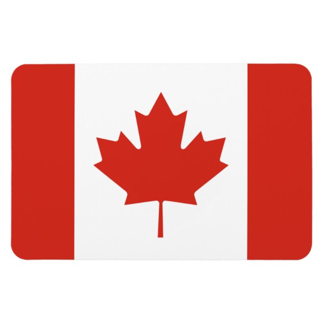 Magnet Flexible Aimant à drapeau du Canada (Horizontal)