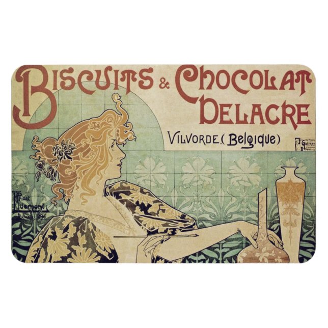 Magnet Flexible Aimant au chocolat de biscuits (Horizontal)