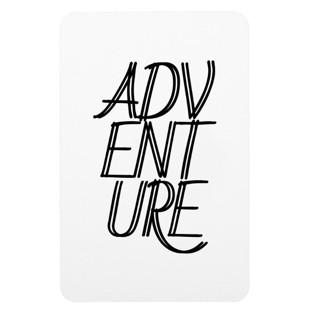 Magnet Flexible Aimant aventureux (Vertical)