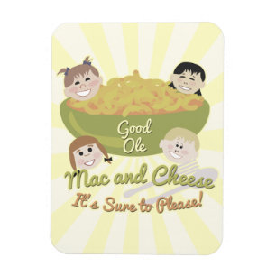 Magnet Flexible Aimant bon Ole Mac et fromage Mega