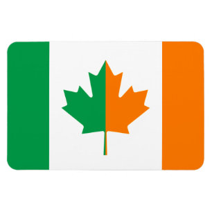 Magnet Flexible Aimant canadien irlandais de drapeau