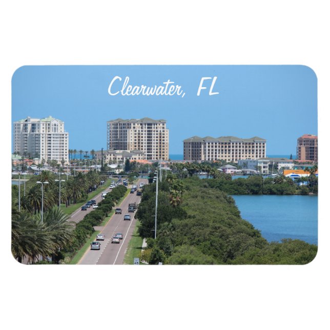 Magnet Flexible Aimant Clearwater Florida (Horizontal)