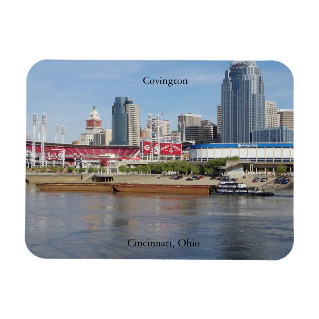 Magnet Flexible Aimant Covington & barges (Horizontal)