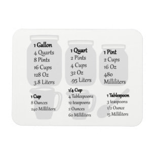 Magnet Flexible Aimant d'aide-mémoire de cuisson - mesures