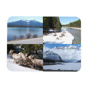 Magnet Flexible Aimant de beauté naturelle de Banff, Canada