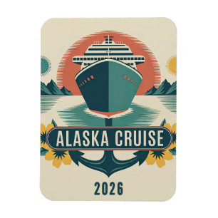 Magnet Flexible Aimant de cabine de bateau de croisière en Alaska
