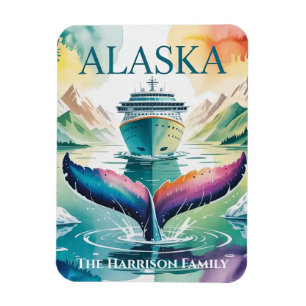 Magnet Flexible Aimant de cabine de bateau de croisière en Alaska
