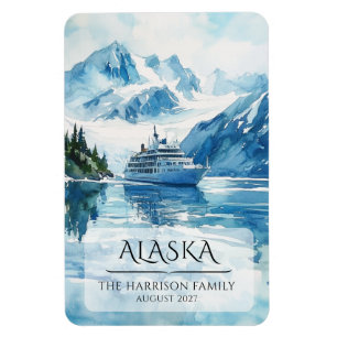Magnet Flexible Aimant de cabine de bateau de croisière en Alaska
