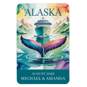 Magnet Flexible Aimant de cabine de bateau de croisière en Alaska