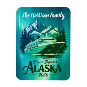 Magnet Flexible Aimant de cabine de bateau de croisière en Alaska