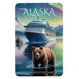 Magnet Flexible Aimant de cabine de bateau de croisière en Alaska