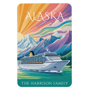 Magnet Flexible Aimant de cabine de bateau de croisière en Alaska