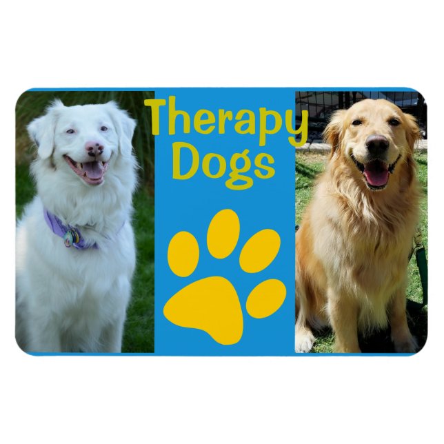 Magnet Flexible Aimant de chien thérapeutique (Horizontal)