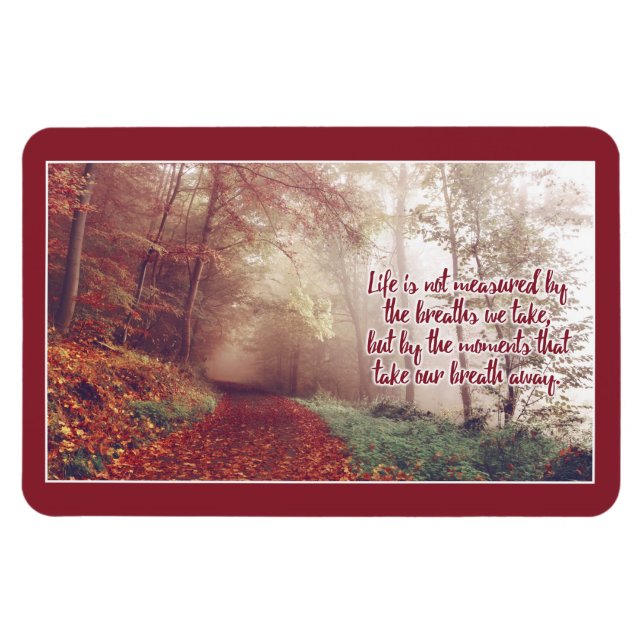 Magnet Flexible Aimant de citation de vie (Horizontal)