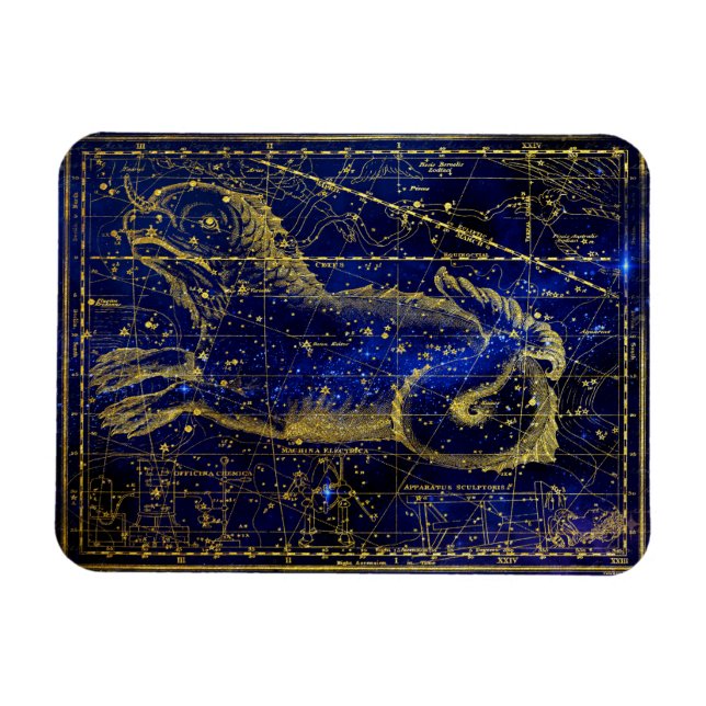 Magnet Flexible aimant de constellation cetus (Horizontal)
