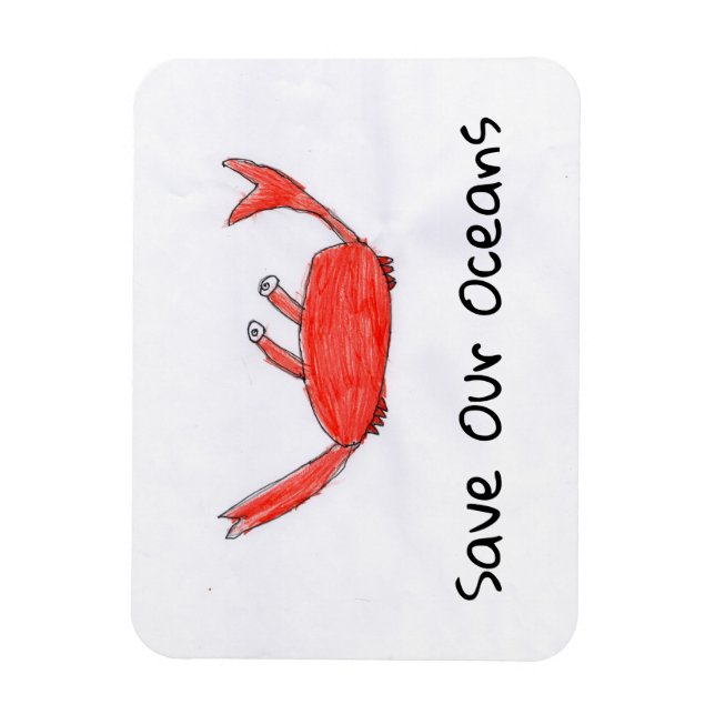 Magnet Flexible aimant de crabe (Vertical)