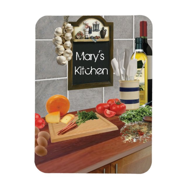 Magnet Flexible Aimant de cuisine Premium (Vertical)