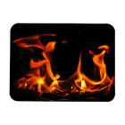 Aimant de feu dansant
