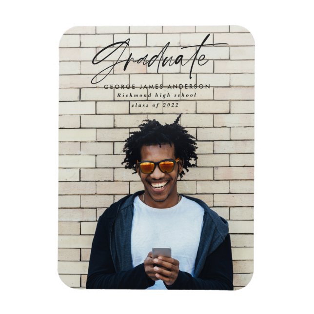 Magnet Flexible Aimant de graduation de typographie de script mini (Vertical)