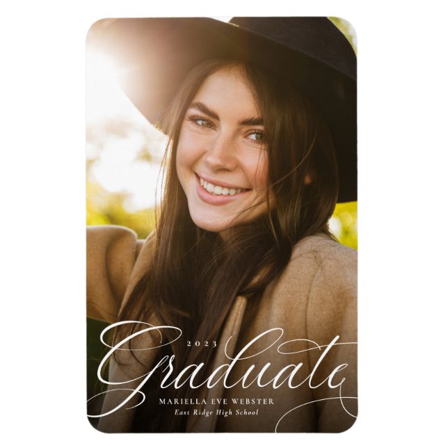 Magnet Flexible Aimant de graduation verticale simple script (Vertical)