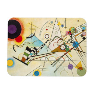 Magnet Flexible Aimant de la composition VIII en Kandinsky