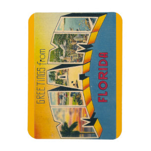 Magnet Flexible Aimant de la Floride, Miami