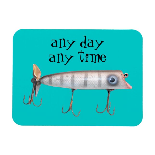 Magnet Flexible Aimant de leurre de pêche (Horizontal)