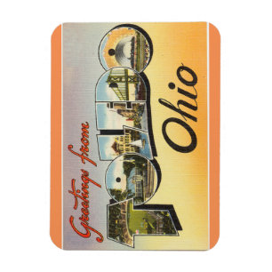 Magnet Flexible Aimant de l'Ohio, Toledo