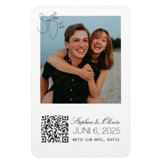 Magnet Flexible Aimant de mariage personnalisé avec photo pour ann