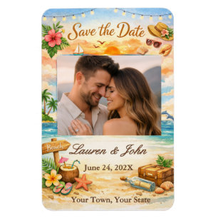 Magnet Flexible Aimant de mariage pour la date de sauvegarde de la
