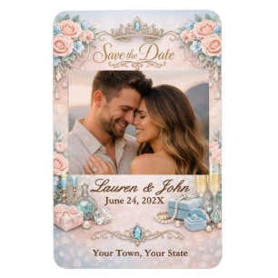 Magnet Flexible Aimant de mariage pour sauvegarde de photo éternel