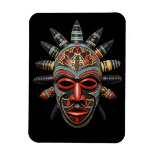 Magnet Flexible Aimant de masque africain