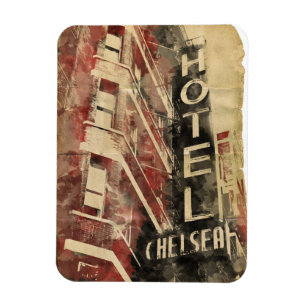Magnet Flexible Aimant de New York City Flexi d'hôtel de Chelsea