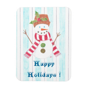 Magnet Flexible Aimant de prime Bonhomme de neige