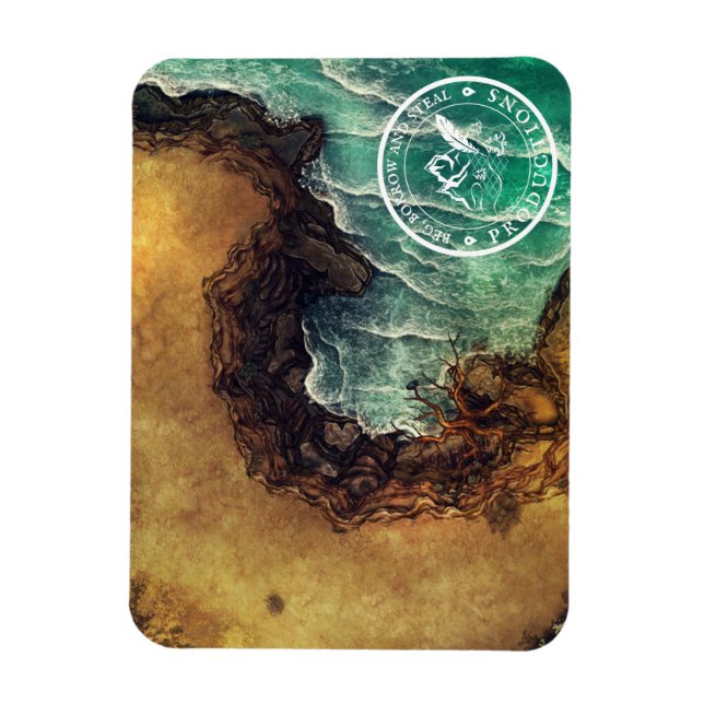 Magnet Flexible Aimant de Raging Sea Cliff (Vertical)
