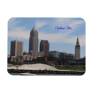 Magnet Flexible Aimant de réfrigérateur d'horizon de Cleveland,